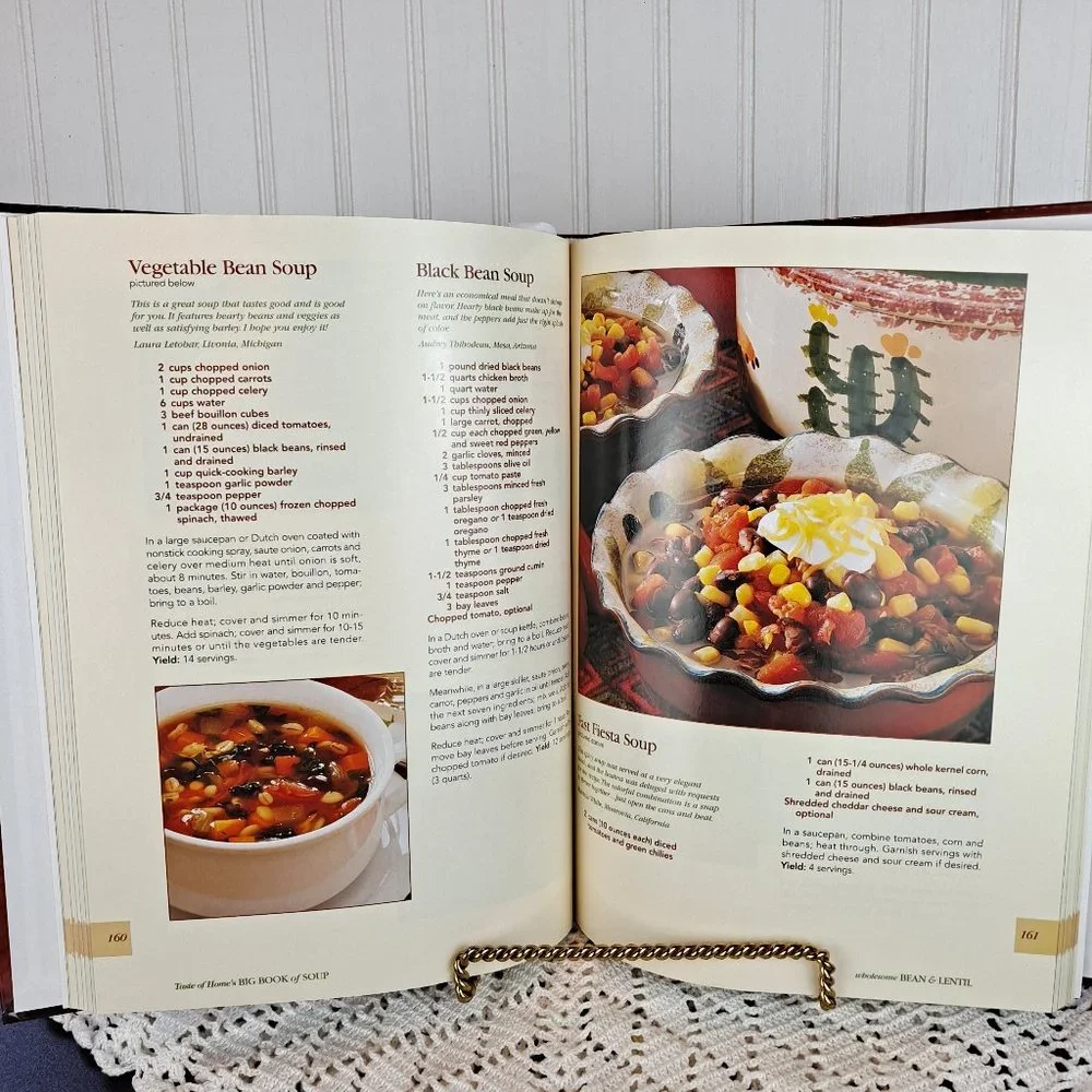 Big Book of Soup & New Ritz Gourmet Canvas Apron